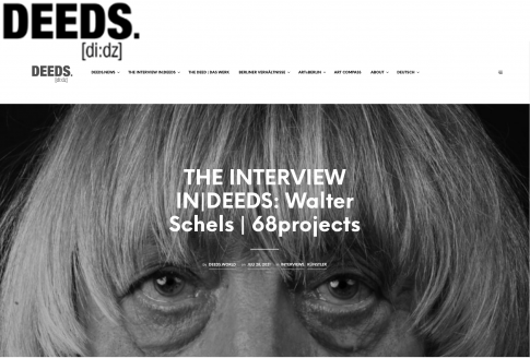 The Interview IN|DEEDS Walter Schels | 68 projects