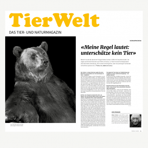 Meine Regel lautet: Unterschätze kein Tier