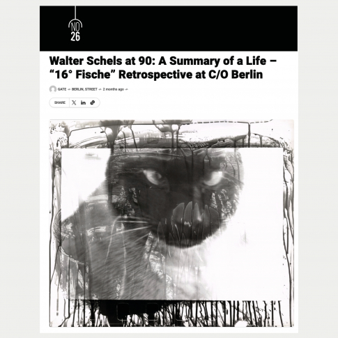 Walter Schels at 90: A Summary of a Life – "16° Fische" Retrospective at C/O Berlin
